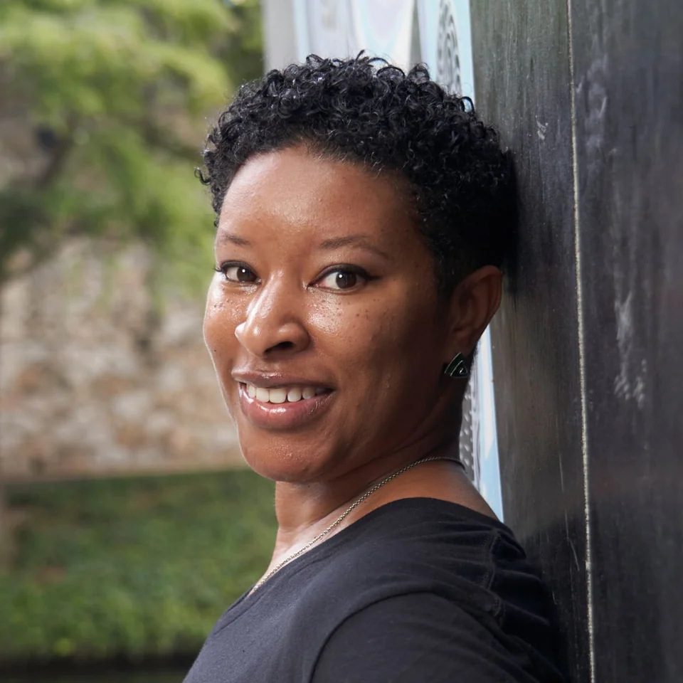 Megan Blount, founder of Hosted Havens, in downtown San Antonio